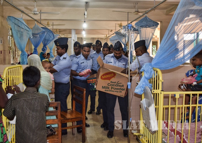 Seva Vanitha Unit Donates Ration Packs at the Teaching Hospital Batticaloa