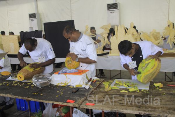 SLAF Excel at Culinary Arts Exhibition 2013