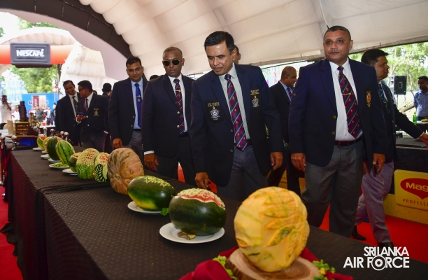 SLAF UNVEILS CULINARY TALENTS AT INAUGURAL INTER UNIT CULINARY ART COMPETITION AT SLAF STATION SIGIRIYA