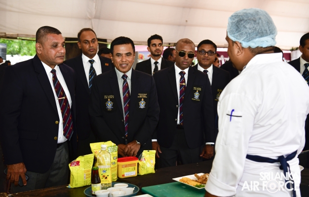 SLAF UNVEILS CULINARY TALENTS AT INAUGURAL INTER UNIT CULINARY ART COMPETITION AT SLAF STATION SIGIRIYA