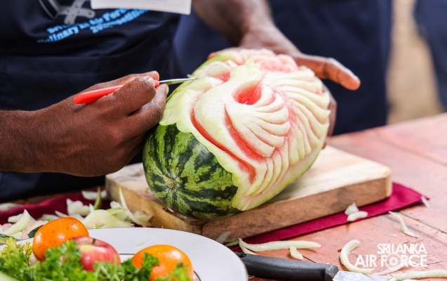 SLAF UNVEILS CULINARY TALENTS AT INAUGURAL INTER UNIT CULINARY ART COMPETITION AT SLAF STATION SIGIRIYA
