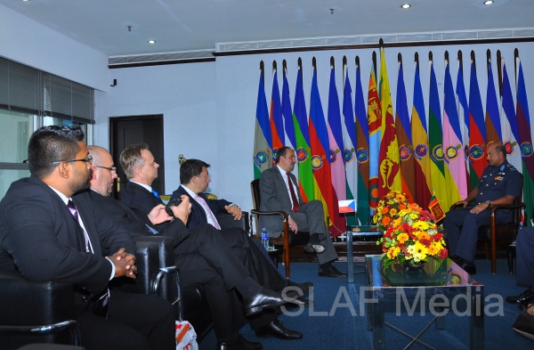 Minister of Foreign Affairs of The Czech Republic calls on The
Commander Of The Air Force