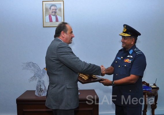 Minister of Foreign Affairs of The Czech Republic calls on The
Commander Of The Air Force
