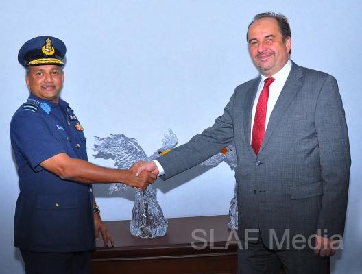 Minister of Foreign Affairs of The Czech Republic calls on The
Commander Of The Air Force