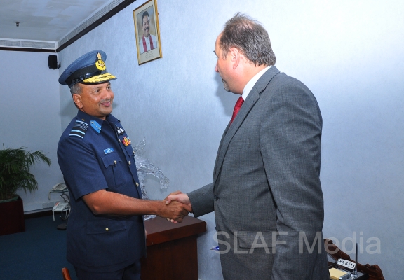 Minister of Foreign Affairs of The Czech Republic calls on The
Commander Of The Air Force