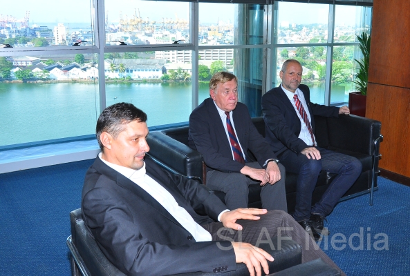 Minister of Foreign Affairs of The Czech Republic calls on The
Commander Of The Air Force