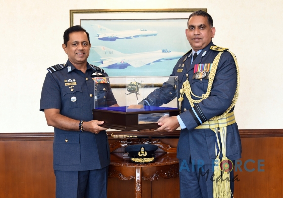 DEPUTY CHIEF OF STAFF, AIR VICE MARSHAL LENARD RODRIGO BIDS ADIEU TO THE SRI LANKA AIR FORCE