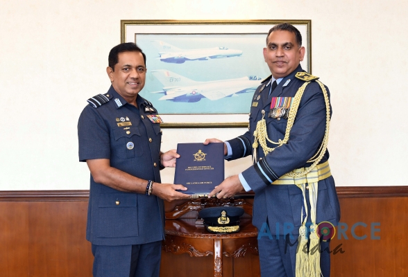 DEPUTY CHIEF OF STAFF, AIR VICE MARSHAL LENARD RODRIGO BIDS ADIEU TO THE SRI LANKA AIR FORCE