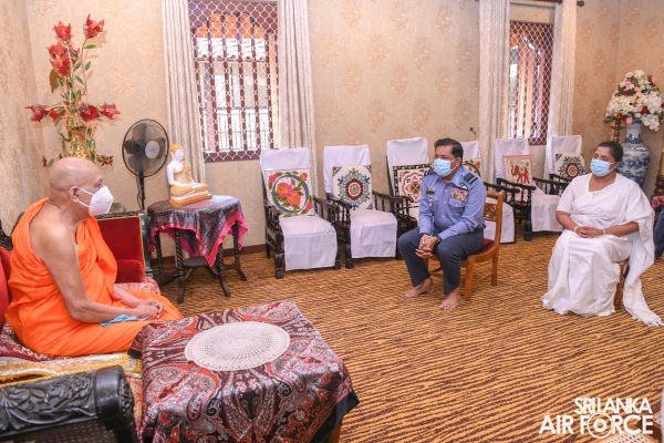 SLAF
CONDUCTS ANNUAL RELIGIOUS CEREMONY AT THE TEMPLE OF THE SACRED TOOTH IN
KANDY