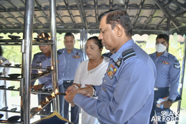 SLAF
CONDUCTS ANNUAL RELIGIOUS CEREMONY AT THE TEMPLE OF THE SACRED TOOTH IN
KANDY