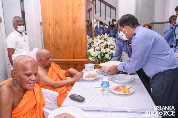 SLAF
CONDUCTS ANNUAL RELIGIOUS CEREMONY AT THE TEMPLE OF THE SACRED TOOTH IN
KANDY