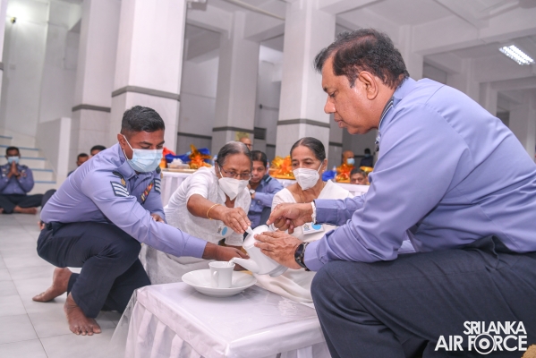 SLAF
CONDUCTS ANNUAL RELIGIOUS CEREMONY AT THE TEMPLE OF THE SACRED TOOTH IN
KANDY