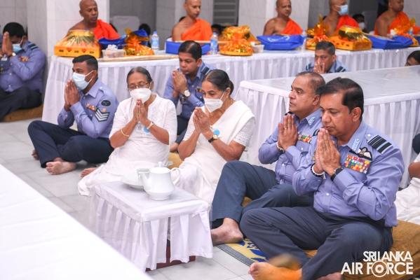 SLAF
CONDUCTS ANNUAL RELIGIOUS CEREMONY AT THE TEMPLE OF THE SACRED TOOTH IN
KANDY