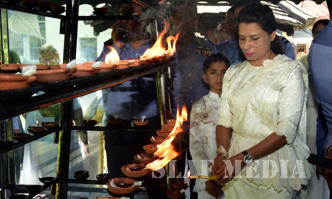 A Religious Ceremony at the Temple of the Sacred Tooth