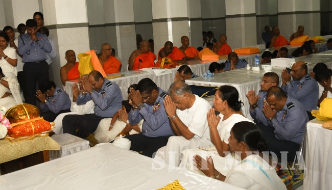 A Religious Ceremony at the Temple of the Sacred Tooth