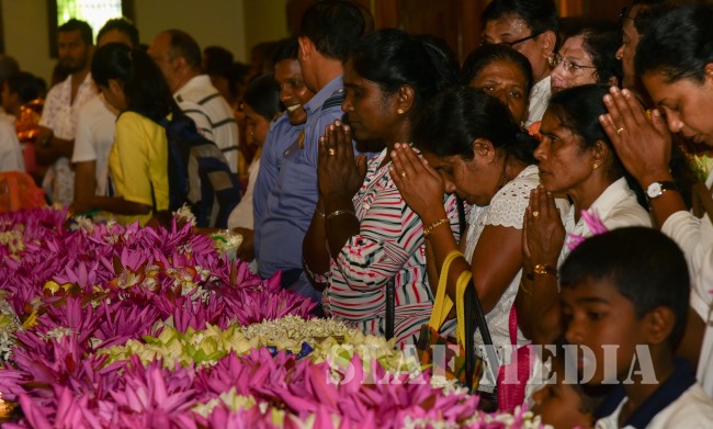 A Religious Ceremony at the Temple of the Sacred Tooth