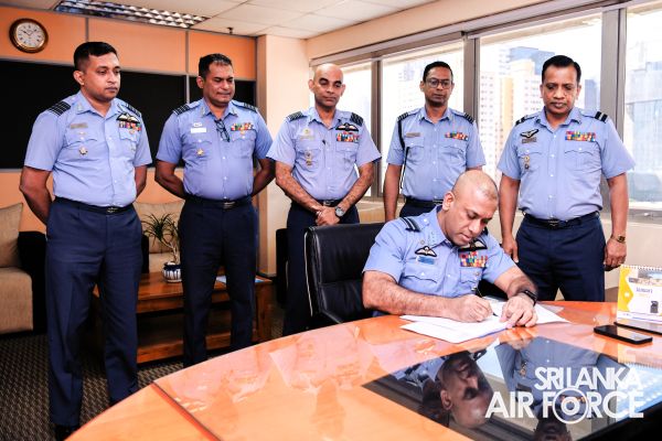 NEW DIRECTOR GENERAL AIR OPERATIONS OF THE SRI LANKA AIR FORCE APPOINTED