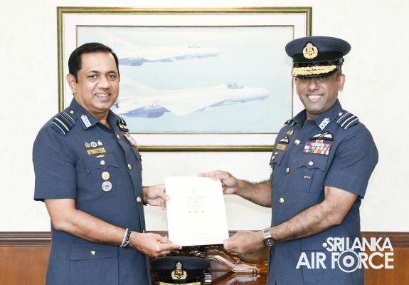 NEW DIRECTOR GENERAL AIR OPERATIONS OF THE SRI LANKA AIR FORCE APPOINTED