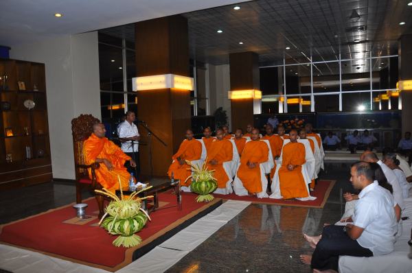 A Dharma Deshana Programme held at AFHQ