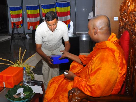 A Dharma Deshana Programme held at AFHQ