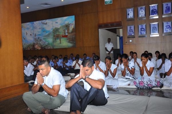 A Dharma Deshana Programme held at AFHQ