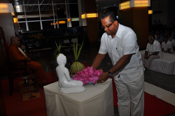 Dharma Deshana at AFHQ