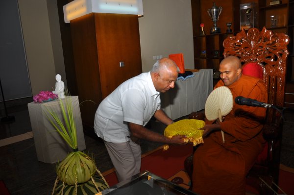 Dharma Deshana at AFHQ