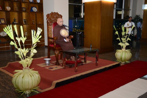 Monthly Dharma Deshana at AFHQ