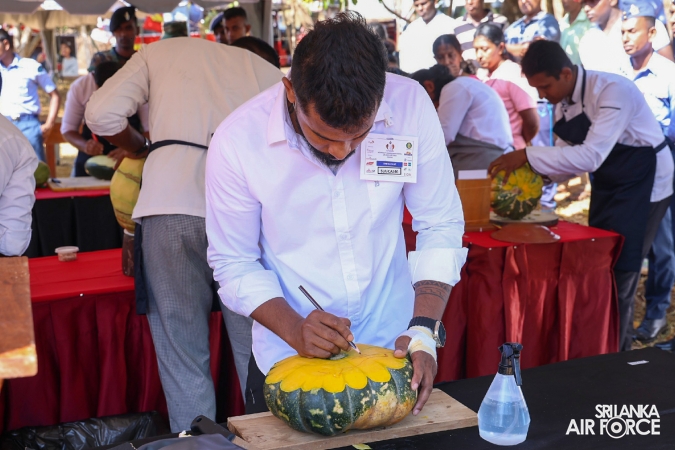 CULINARY CREATIVITY TAKES CENTRE STAGE AS SRI LANKA AIR FORCE CULINARY ARTS FESTIVAL CONCLUDES IN SIGIRIYA