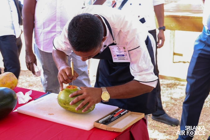 CULINARY CREATIVITY TAKES CENTRE STAGE AS SRI LANKA AIR FORCE CULINARY ARTS FESTIVAL CONCLUDES IN SIGIRIYA