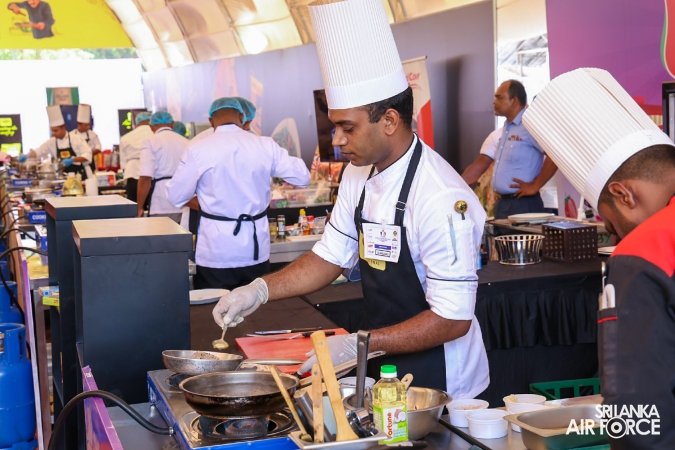 CULINARY CREATIVITY TAKES CENTRE STAGE AS SRI LANKA AIR FORCE CULINARY ARTS FESTIVAL CONCLUDES IN SIGIRIYA