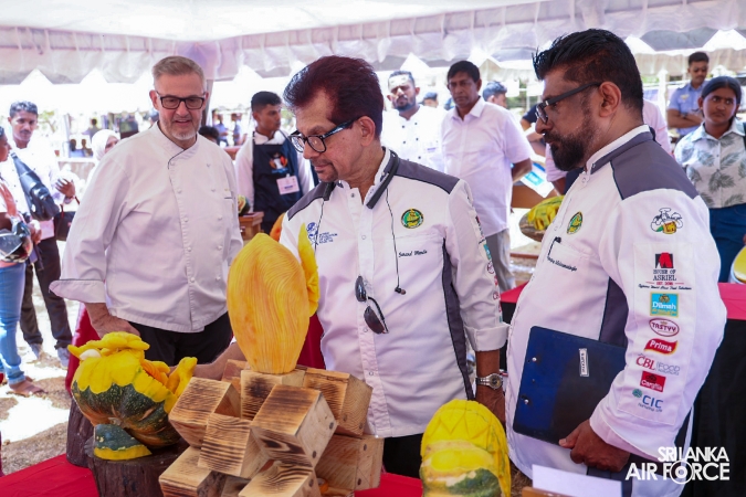 CULINARY CREATIVITY TAKES CENTRE STAGE AS SRI LANKA AIR FORCE CULINARY ARTS FESTIVAL CONCLUDES IN SIGIRIYA
