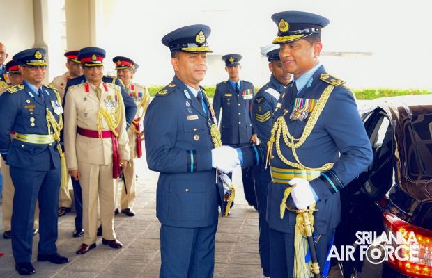 AIR VICE
MARSHAL UDULA WIJESINGHE BIDS ADIEU TO THE SRI LANKA AIR FORCE