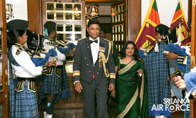 AIR VICE
MARSHAL UDULA WIJESINGHE BIDS ADIEU TO THE SRI LANKA AIR FORCE