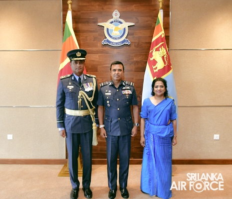 AIR VICE
MARSHAL UDULA WIJESINGHE BIDS ADIEU TO THE SRI LANKA AIR FORCE