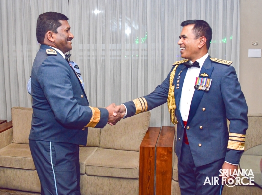 AIR VICE
MARSHAL WARUNA GUNAWARDANA BIDS ADIEU TO THE SRI LANKA AIR FORCE