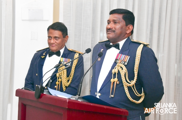 AIR VICE
MARSHAL WARUNA GUNAWARDANA BIDS ADIEU TO THE SRI LANKA AIR FORCE