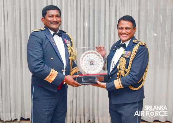 AIR VICE
MARSHAL WARUNA GUNAWARDANA BIDS ADIEU TO THE SRI LANKA AIR FORCE