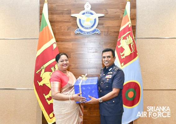 AIR VICE
MARSHAL WARUNA GUNAWARDANA BIDS ADIEU TO THE SRI LANKA AIR FORCE