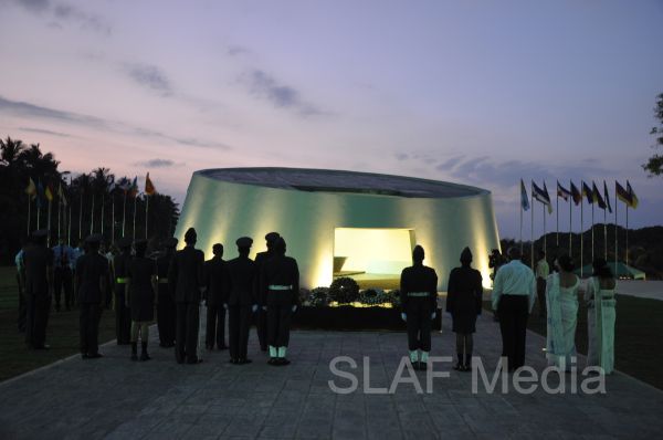 Commander Of The Sri Lanka Air Force Declared Open The SLAF War Heroes’ Monument At Ekala