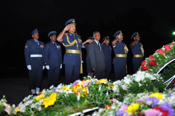 Commander Of The Sri Lanka Air Force Declared Open The SLAF War Heroes’ Monument At Ekala