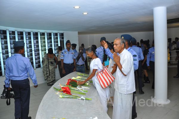 Commander Of The Sri Lanka Air Force Declared Open The SLAF War Heroes’ Monument At Ekala