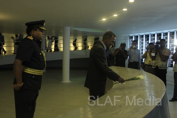 Commander Of The Sri Lanka Air Force Declared Open The SLAF War Heroes’ Monument At Ekala