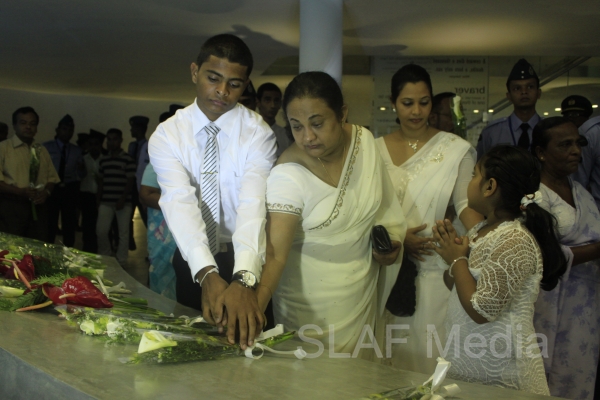 Commander Of The Sri Lanka Air Force Declared Open The SLAF War Heroes’ Monument At Ekala