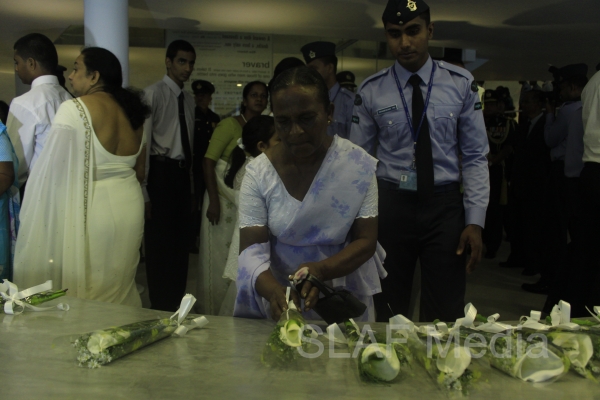 Commander Of The Sri Lanka Air Force Declared Open The SLAF War Heroes’ Monument At Ekala