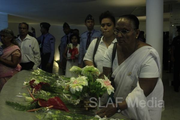 Commander Of The Sri Lanka Air Force Declared Open The SLAF War Heroes’ Monument At Ekala