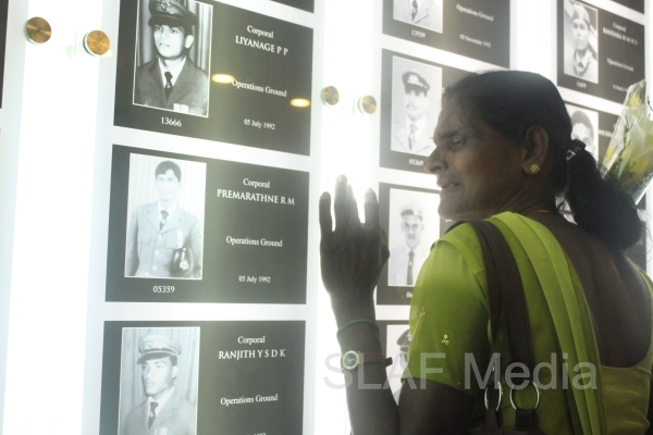 Commander Of The Sri Lanka Air Force Declared Open The SLAF War Heroes’ Monument At Ekala