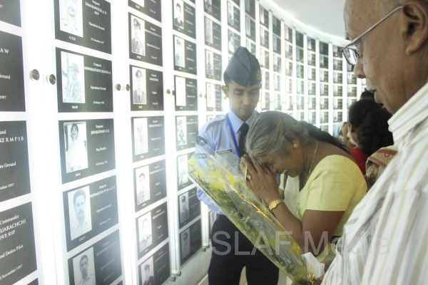 Commander Of The Sri Lanka Air Force Declared Open The SLAF War Heroes’ Monument At Ekala