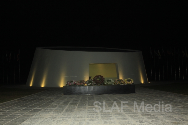 Commander Of The Sri Lanka Air Force Declared Open The SLAF War Heroes’ Monument At Ekala