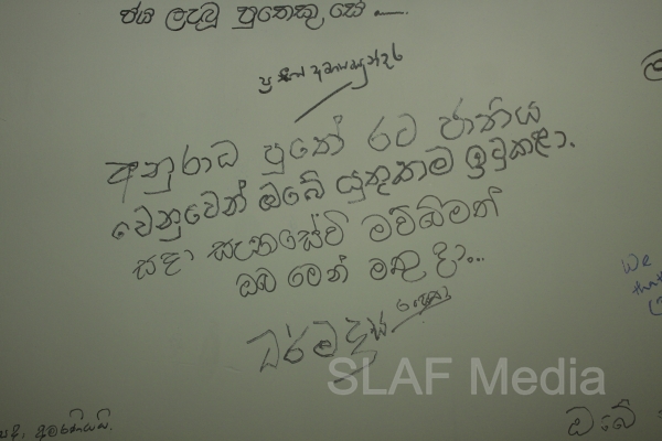 Commander Of The Sri Lanka Air Force Declared Open The SLAF War Heroes’ Monument At Ekala